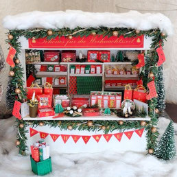 Bastelbögen Weihnachtsminiaturen