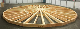 Structure pilotis