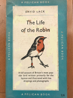 当スクールのシンボル robin が表紙に描かれている "The Life of the Robin"