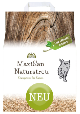 Reico Katzenstreu - MaxiSan Naturstreu.
