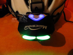 Lampe mit Standby-Licht und Akkuzustandsanzeige