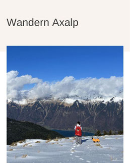 Wandern Axalp