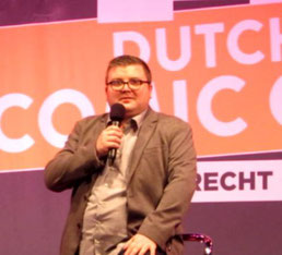 Maurice Wolbert at Dutch Comic Con