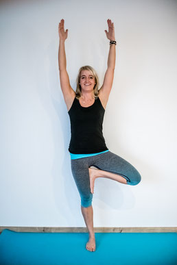 Yogalehrerin Stephanie Winning