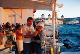 Pôr-do-Sol na Pequena Veneza de Mykonos