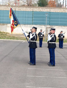 Cérémonie hommage aux héros de la Gendarmerie nationale à Montpellier le 16 février 2024 anocr34.fr
