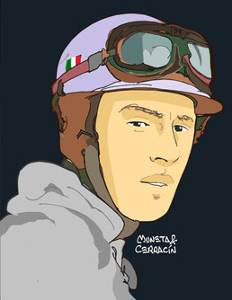 Eugenio Castellotti by Muneta & Cerracín