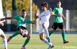 El Real Madrid C perdió ante el Leganés en su último compromiso casero. Foto: www.realmadrid.com