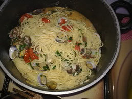 Spaghetti e vongole