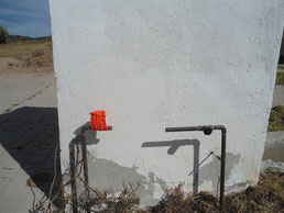 Corte de toma de agua en la colonia Hcienda de Napateco