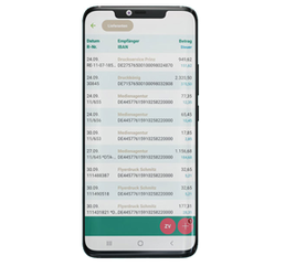 Rechnungen App: FIBUscan mobile