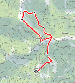 Rosenkogel, Maria Loretto Kapelle, Sommerthörl, Gaal, Gaalgraben, Wanderung, Steiermark, Niedere Tauern