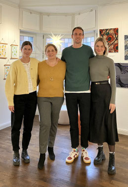 v.l.n.r.: Sophie, Carina, Lukas & Viktoria 