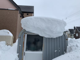 札幌物置の雪下ろしはSuiren
