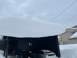 札幌カーポートの雪下ろしは便利屋Suiren