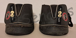 Beschriftung Hufschuhe mit Telefonnummer