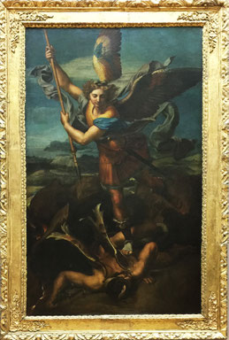 Raphaël - Le Grand Saint Michel 1518 - Louvre