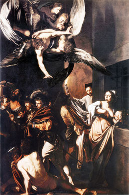 Le Caravage - 1607 - Les 7 oeuvres de Miséricorde - Pio Monte della Misericordia - Naples 