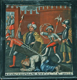 Chemin de Croix - Station 7 Jésus tombe pour la deuxième fois - Giacomo Grandi