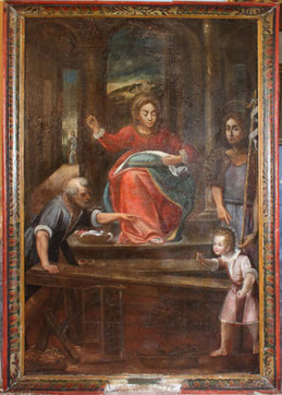 Rogliano- La Sainte Famille à l'atelier