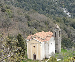 Eglise St Martin - Letia (Région Ajaccio) Source : rando-patrimoine.corsica