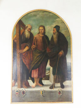 Venise - Fondation Cini - André, Jean l'évangéliste, Antoine