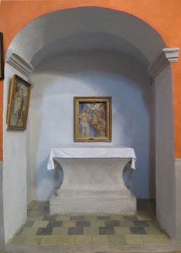 Poggio Mezzana - demi-relief peut-être d'Ignazio Saverio Raffalli