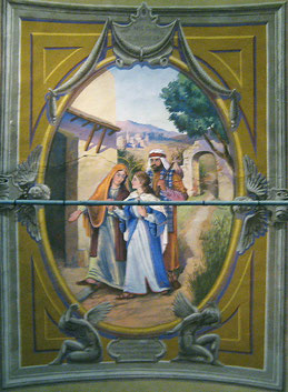 Bastia - Montserrato - Décor peint de la voûte
