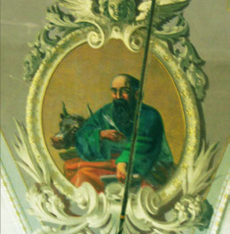 Cardo - Eglise Saint-Etienne -Ettore Brunini (né à Livourne en 1863 installé à Bastia) - décor peint de 1894