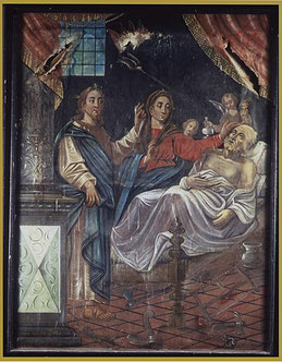La mort de Saint Joseph - Giacomo Grandi