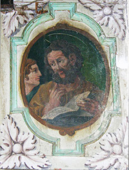 Costa - Eglise Saint-Sauveur - panneau de la chaire à prêcher