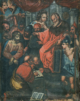 Station 1 - Le procès de Jésus - Giuseppe Ronchi