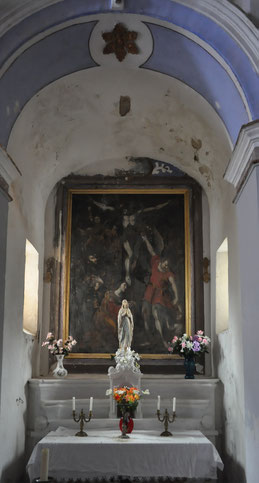 Muro (Poggiali) - Chapelle St Antoine - Autel St François-Xavier