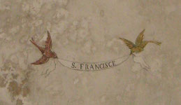 Phylactère dédié à St François