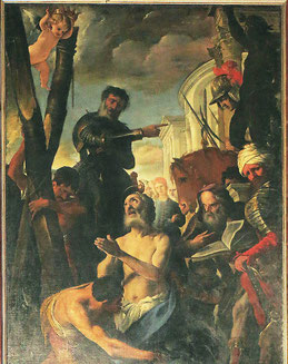 Lucques (Italie) Eg. Saint Michel - Martyre de Saint André