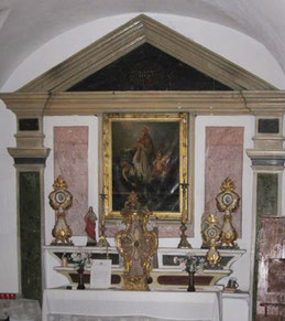 Canari - Ch. St Thomas et St Erasme - Maître autel