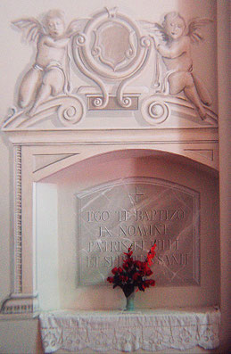 Valle di Campoloro - Saint Augustin "Ego te baptizo in nomine patris et filii et spiritus santi"