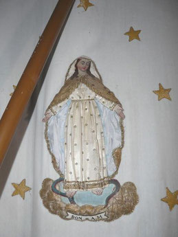 Azzana (région Ajaccio) Vierge de Miséricorde et/ou Immaculée Conception (serpent)