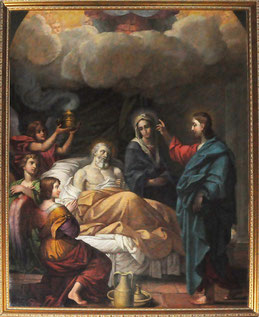 Santa Maria Poggio - Mort de Saint Joseph (PM Novellini)