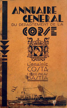 Annuaire de la Corse - 1938