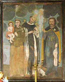 Saint Antoine de Padoue - Saint Vincent Ferrier - Saint Roch