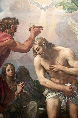 Carlo Maratta (1697 ?) - (détail) Basilica Santa Maria degli Angeli e dei Martiri - Roma