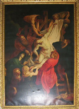 Omessa - Descente de croix d'après Rubens