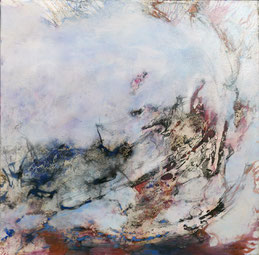 BASTIDE Claudie-Energie 1 - Acrylique sur toile-100x100cm - 2800€ 