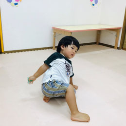 「からだダンダン」の体操を先生の真似をして頑張りました！