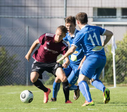 Neuzugang Semih Dönmez erzielte beim Auswärtsspiel in Thüringen einen Hattrick. © Florian Hepberger