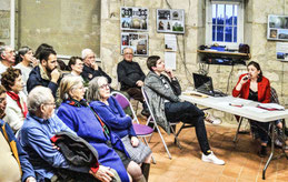 Graziella EPITO devant son public