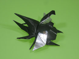 講習作品(予定)コピー用紙で箱・皿