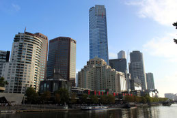 Melbourne, Yarra River, Promenade, Australien