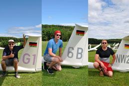 v.l.: Max, Christoph, Michael